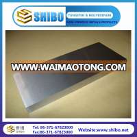 hot rolled pure tungsten plate 99.95%, tungsten sheet made by famous manufacturer