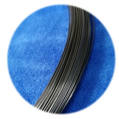 Black Oxide Nitinol Single Strand Titanium Fishing Wire With Shape Memory And High Strength